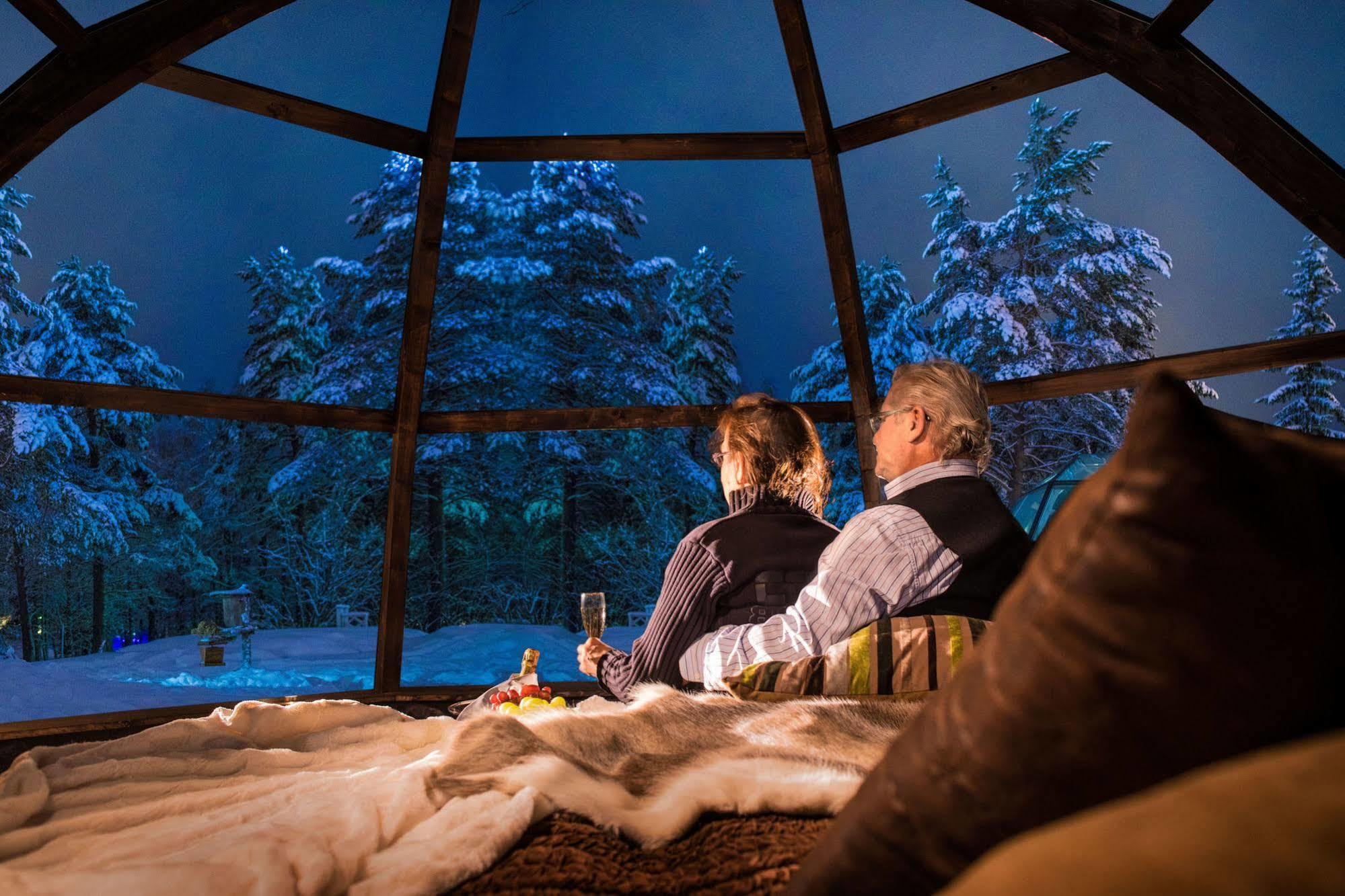 Lapland Northern Lights Hotel Ilveslinna Ranua Buitenkant foto